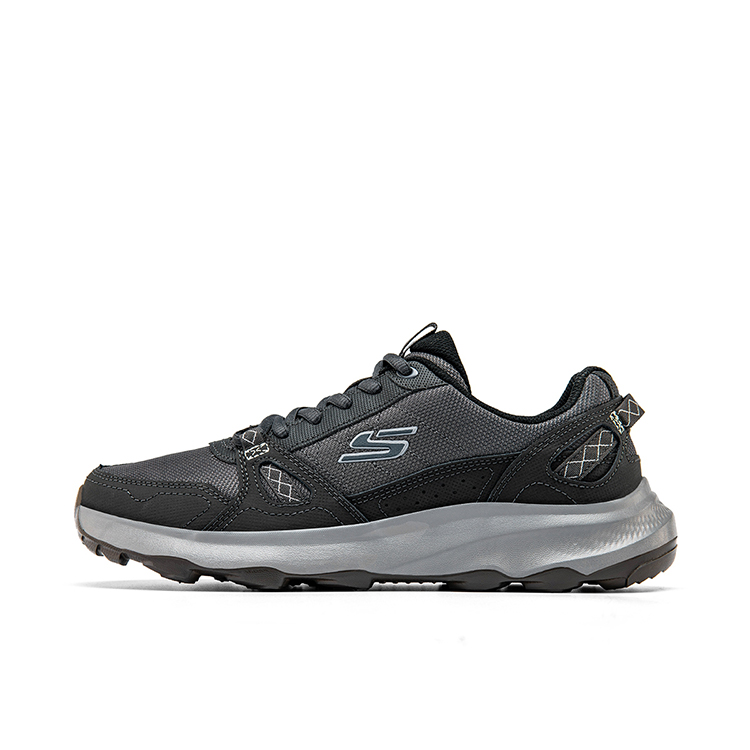 

Низкие кроссовки для альпинизма и походов, цвет «уголь», мужские Skechers, Charcoal/Gray