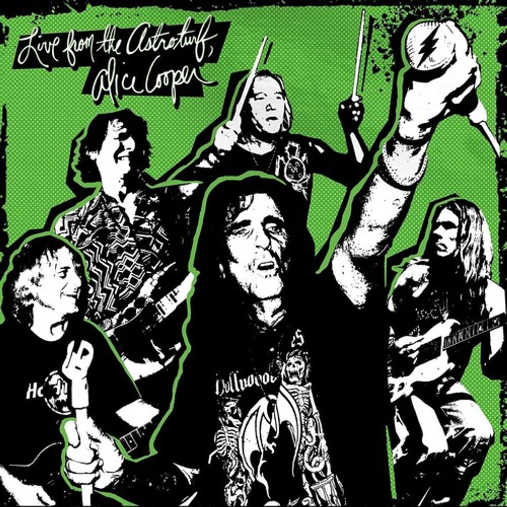 

Виниловая пластинка LP Live From The Astroturf [Glow In The Dark Vinyl] - Alice Cooper