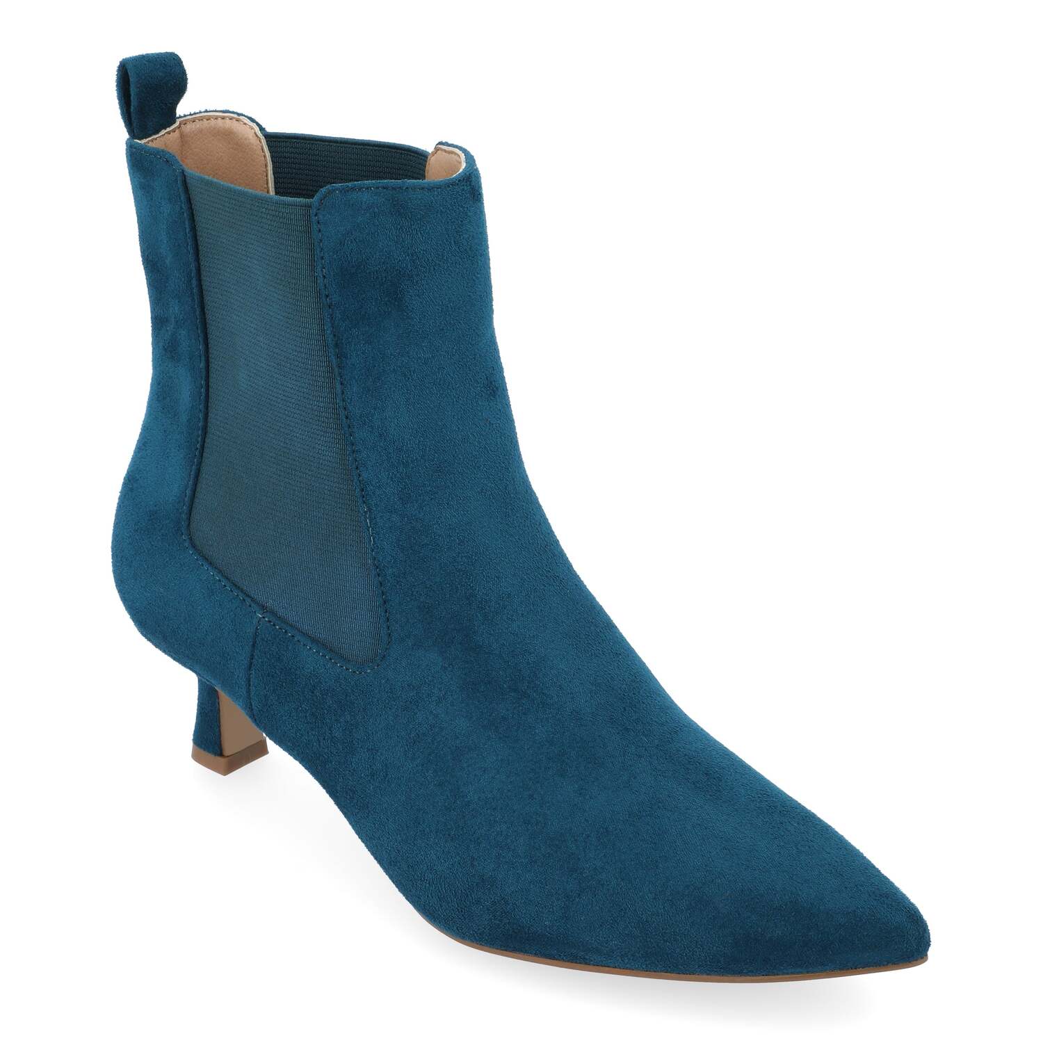 Journee Collection Женские сапоги-чулки Tru Comfort Foam широкой полноты Tenlee, синий