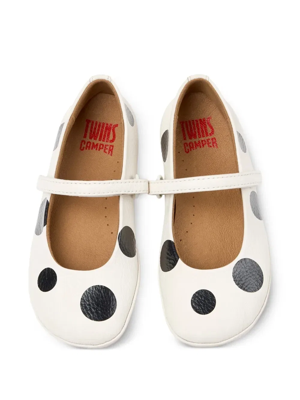 Балетки Right Kids Twins Camper Kids, бежевый — фото 4