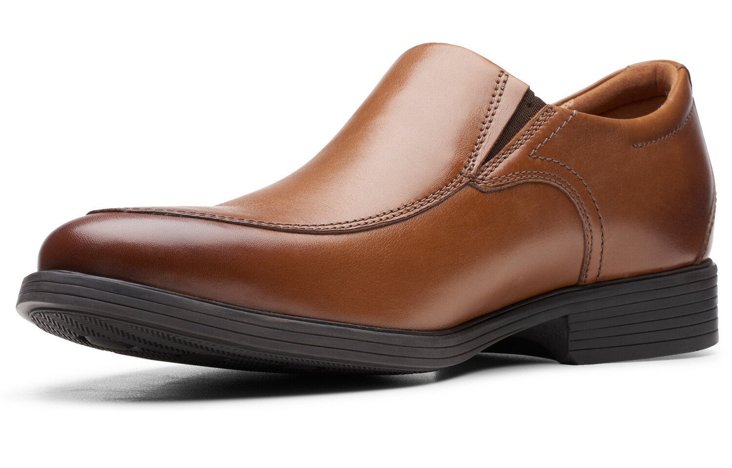 Туфли мужские низкие темно-серые Clarks — фото 2