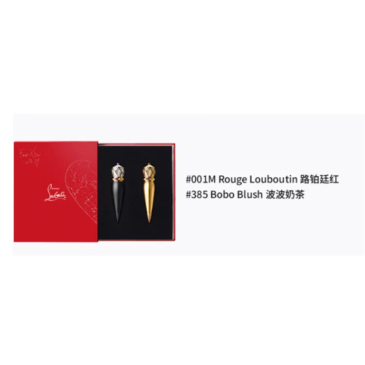 Набор для макияжа Christian Louboutin CL LUBOTING Sparkling Galaxy Double Lipstick Limited Edition — фото 3