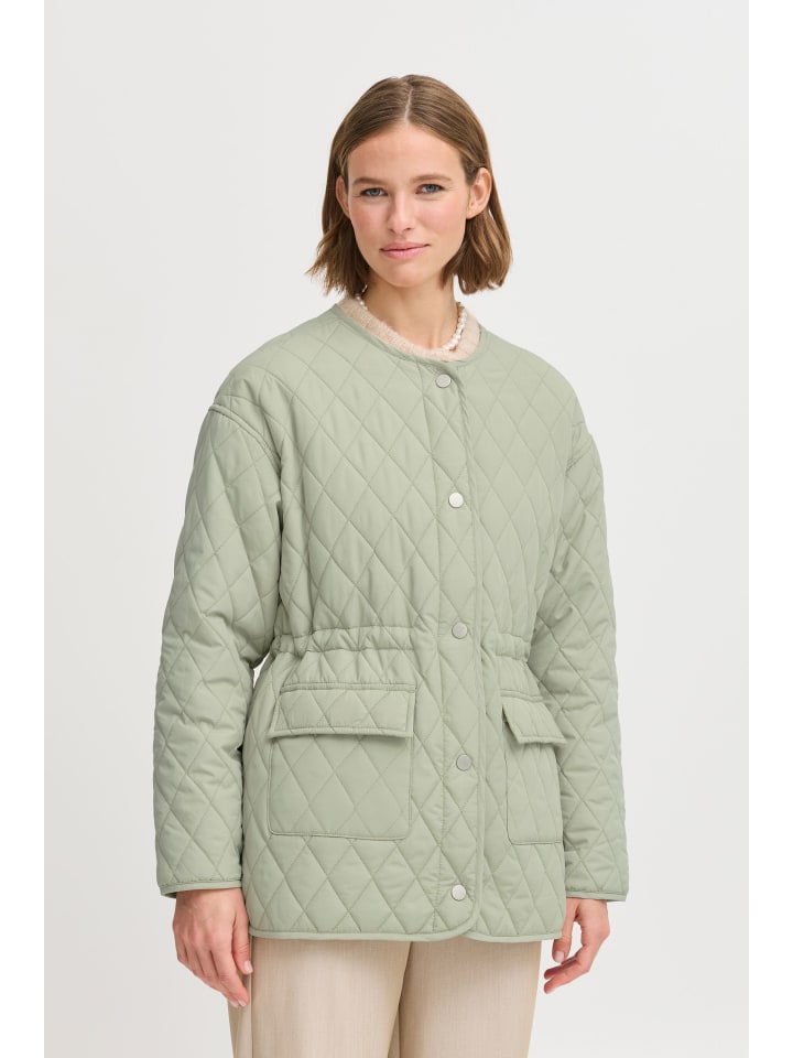 

Куртка BYBETIO свободного кроя цвета чай b. young