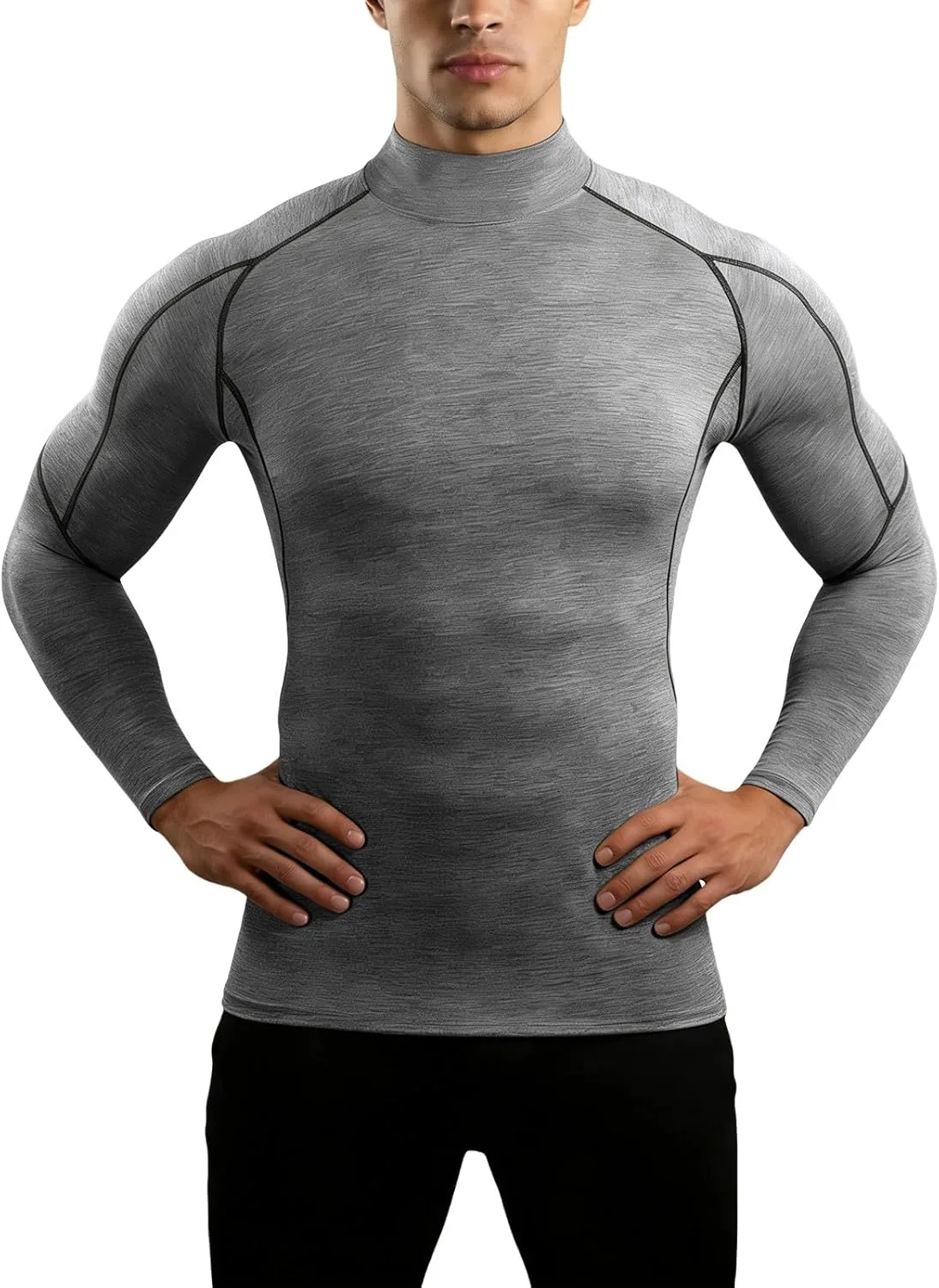 

Компрессионная футболка для мужчин Slimming Body Shaper с длинным рукавом