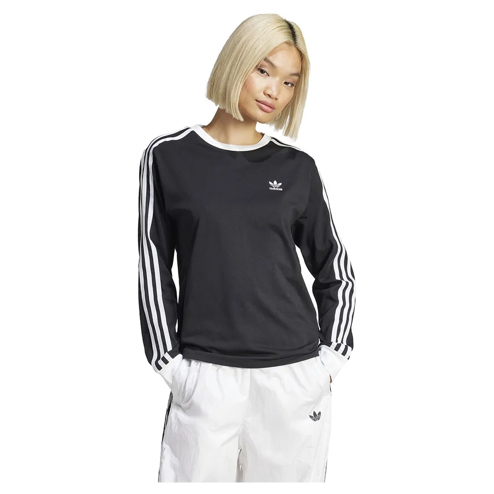 

Лонгслив adidas Originals Adicolor 3 Stripes Regular, черный