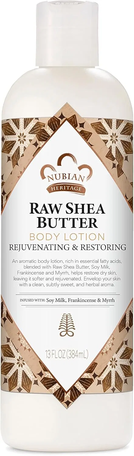 Лосьон для тела Nubian Heritage с маслом ши, 13 fl oz