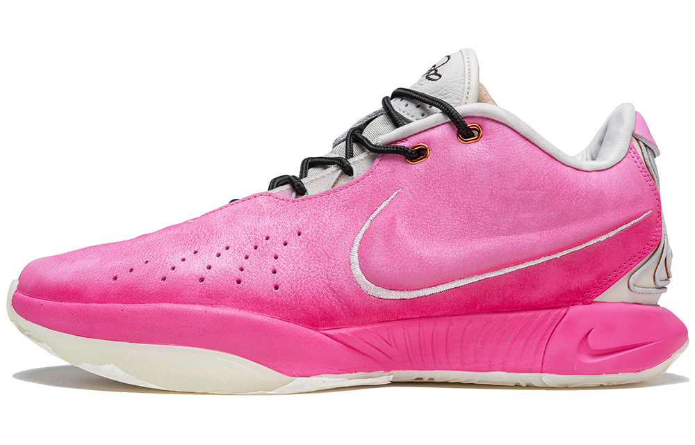 

Баскетбольные кроссовки Lebron 21 Basketball Shoes Unisex Low-top Pink Nike, розовый