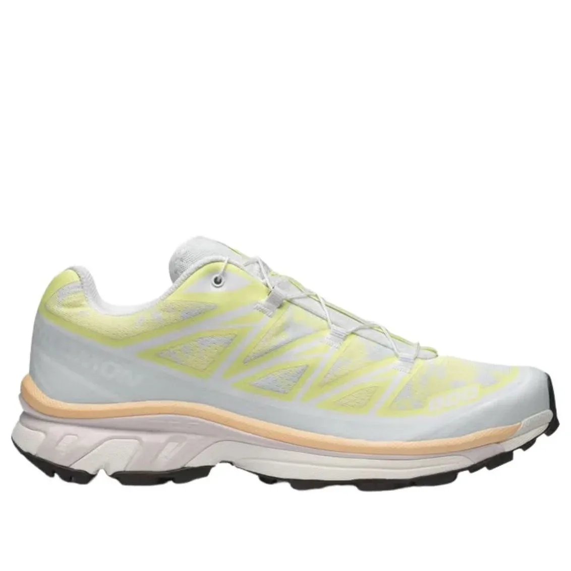 Кроссовки SALOMON XT-6 Alpen Blossom 'Ice Flow Sunny Lime', желтый — фото 2