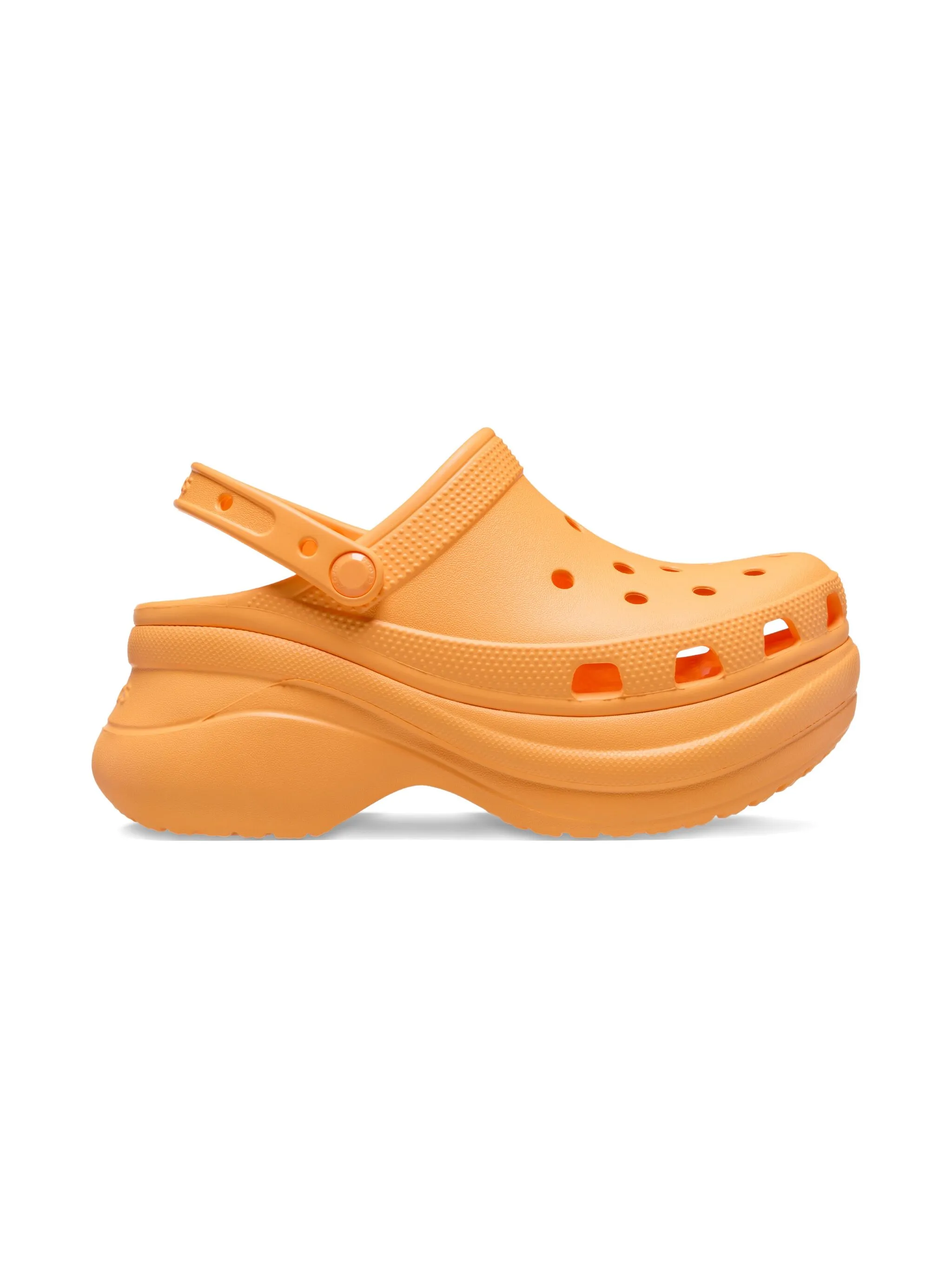 

Клоги на платформе Crocs Kids, оранжевый