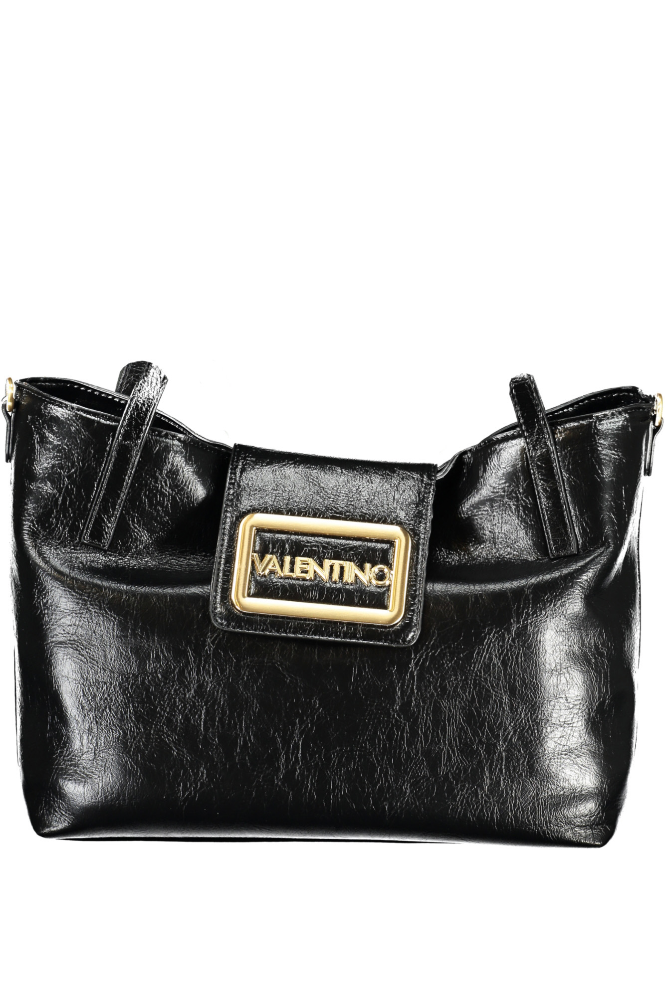 

Сумка Valentino с логотипом, черный / золотой