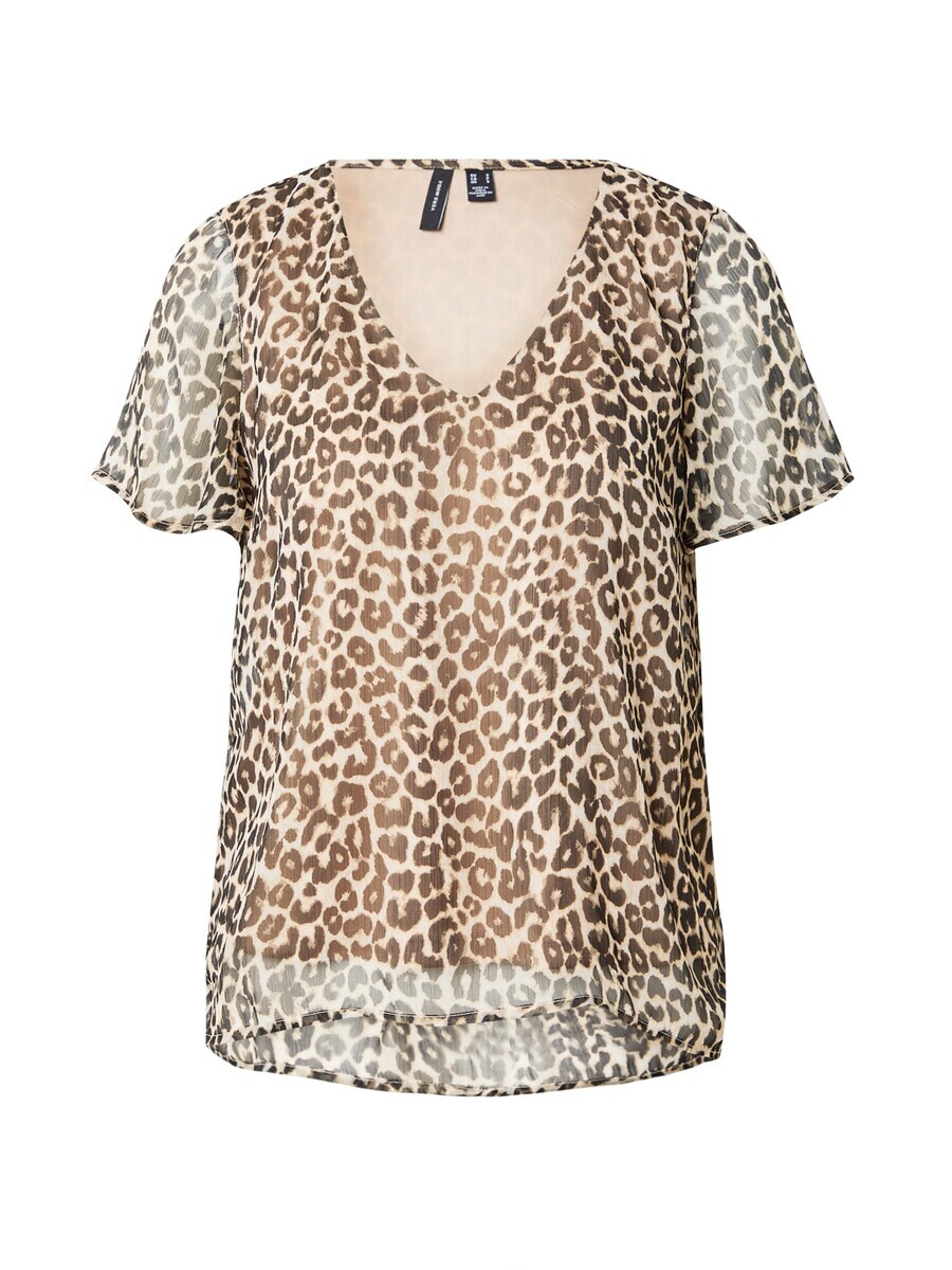 

Блузка с коротким рукавом VERO MODA Blouse SMILLA, бежевый