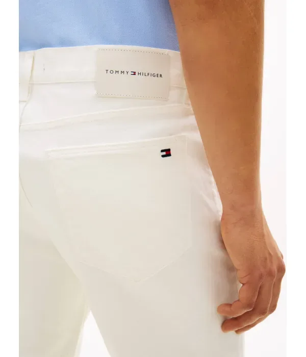 Джинсы Дентон straight fit Tommy Hilfiger, белый — фото 4