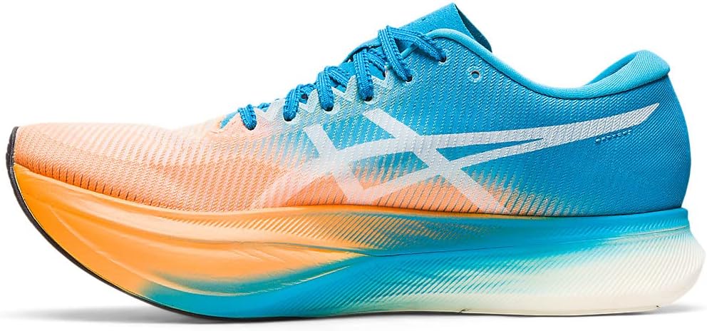 Беговые кроссовки Asics Unisex METASPEED Sky, синий/оранжевый — фото 4