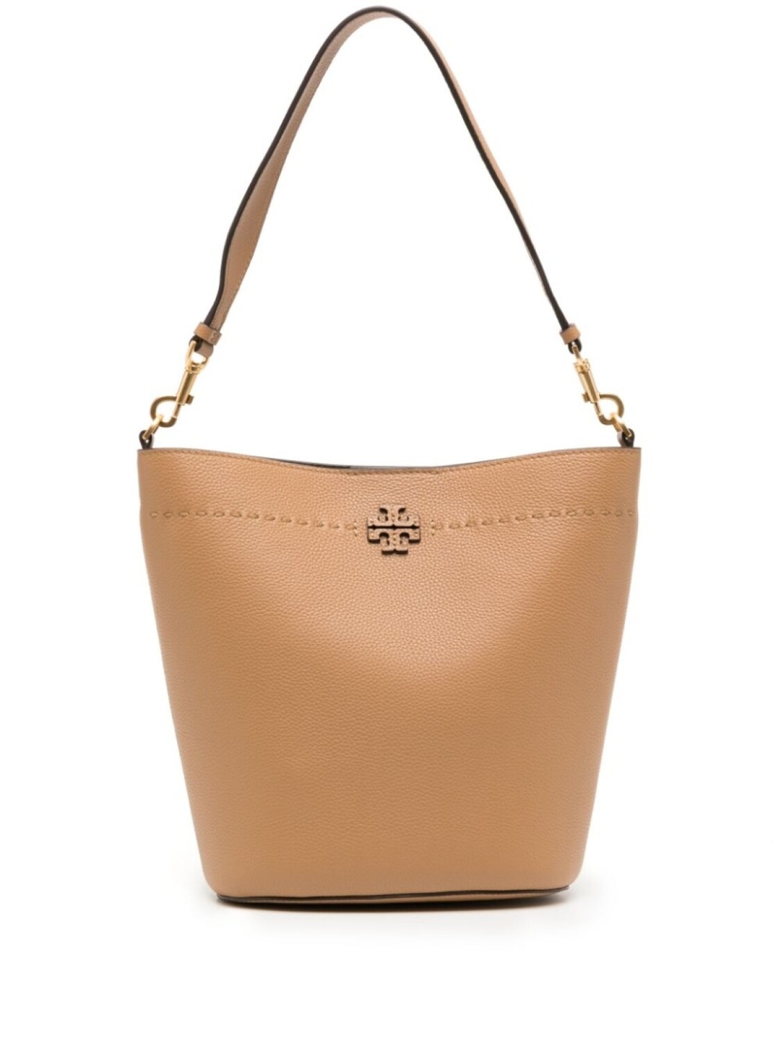 

Tory Burch сумка-ведро McGraw с логотипом, коричневый