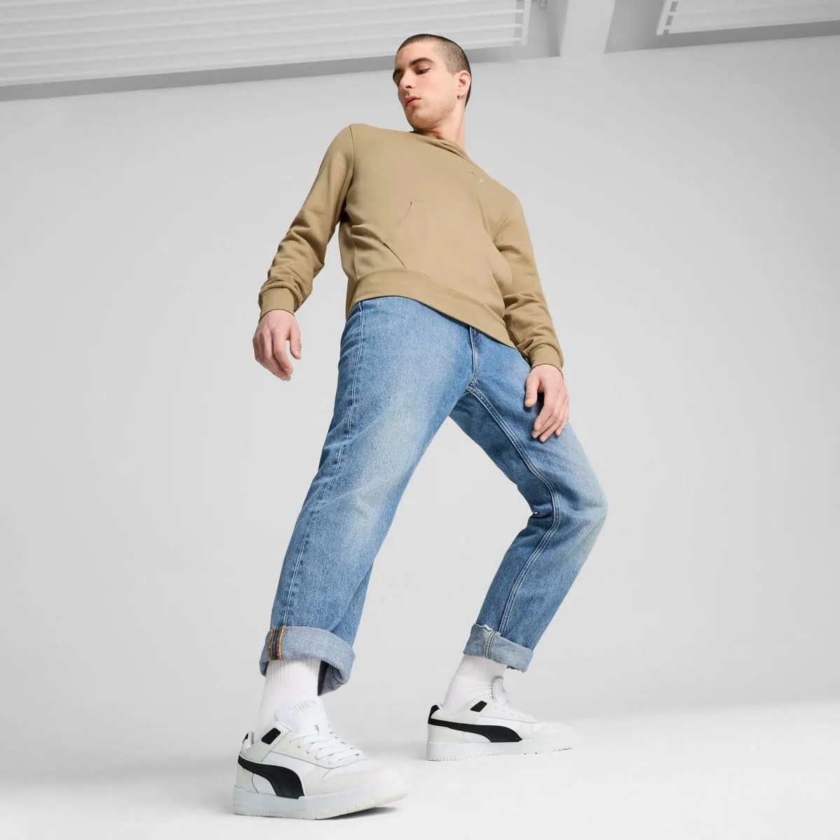 Кроссовки RBD Game Low Track Shoe Puma, черный/серый — фото 3