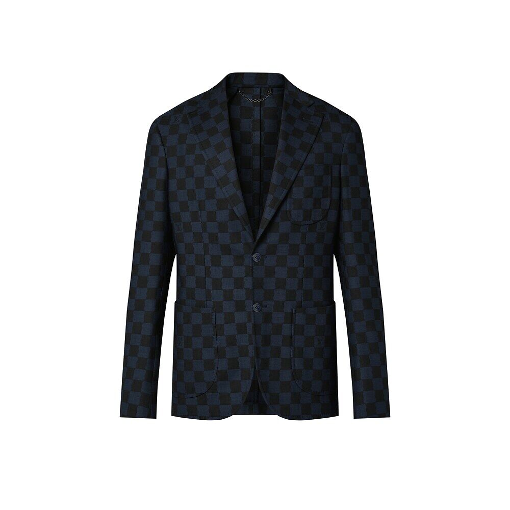 

Куртка из смеси шерсти и шерсти Napolitana Louis Vuitton, синий