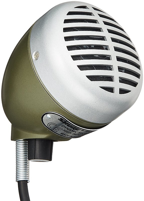 

Динамический микрофон Shure 520DX Green Bullet Harmonica Microphone