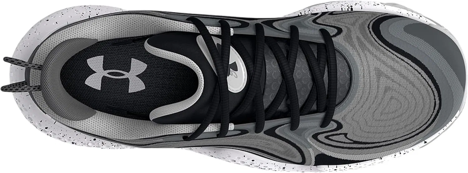Баскетбольные кроссовки Under Armour Spawn 6, размер EU 44 1/2, цвет 0102, серый Mod Gray — фото 4