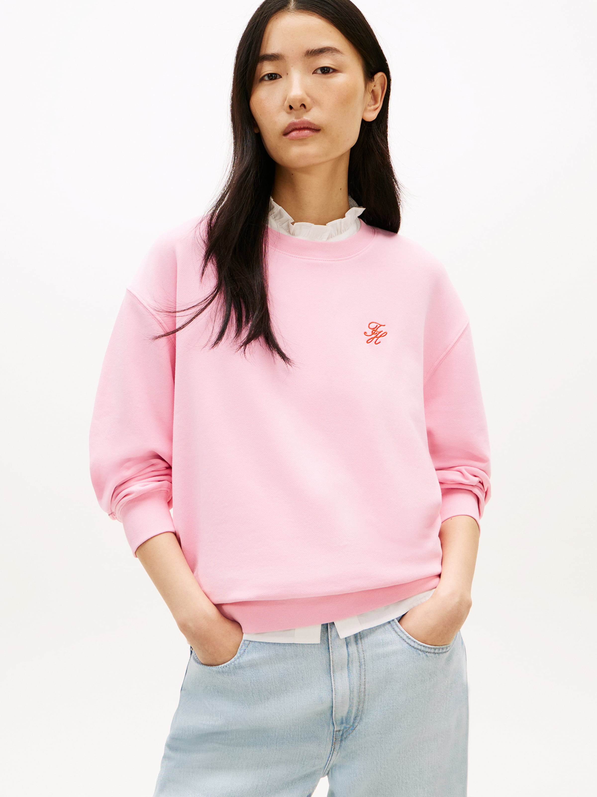 TOMMY HILFIGER Свитшот в розовом цвете — фото 3