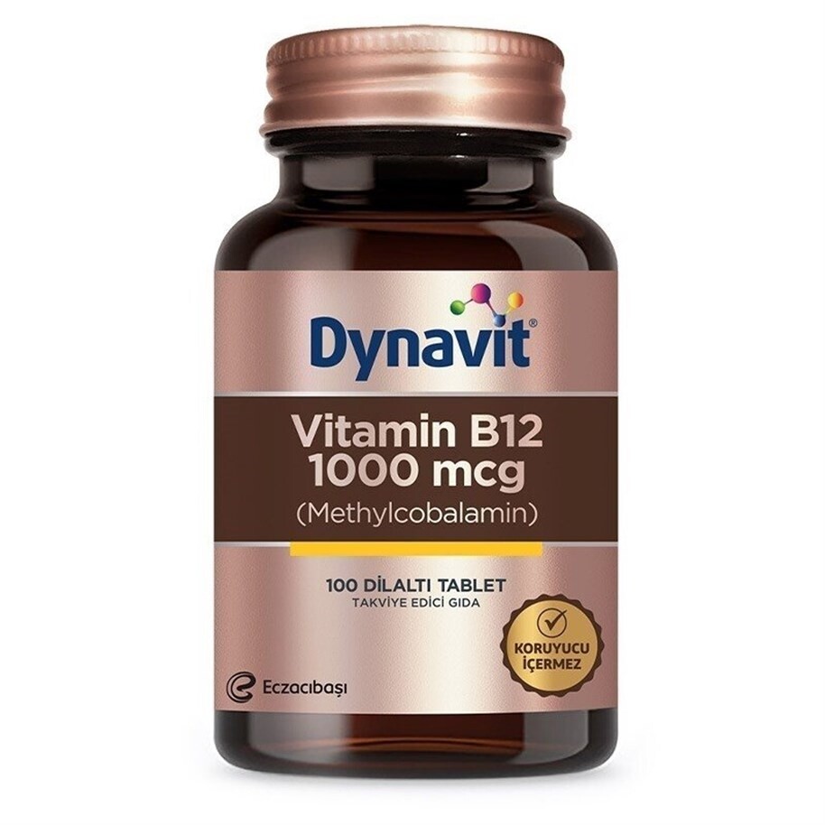 

Dynavit Витамин B12 1000 мкг 100 таблеток