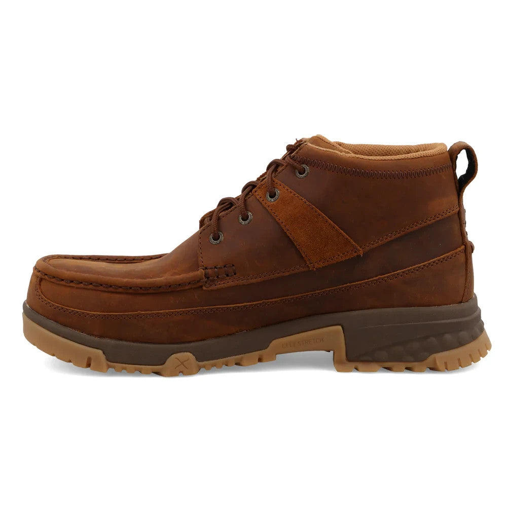 Мужские рабочие ботинки Twisted X Work MXCC004 Mossy Oak с композитным носком, модель ZAP455, коричневый — фото 3