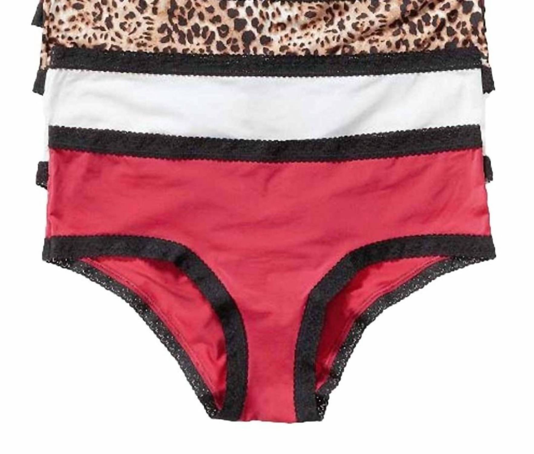 

Женские трусики-хипстеры Pretty Little - 5 шт. в упаковке Blush Lingerie, цвет multi