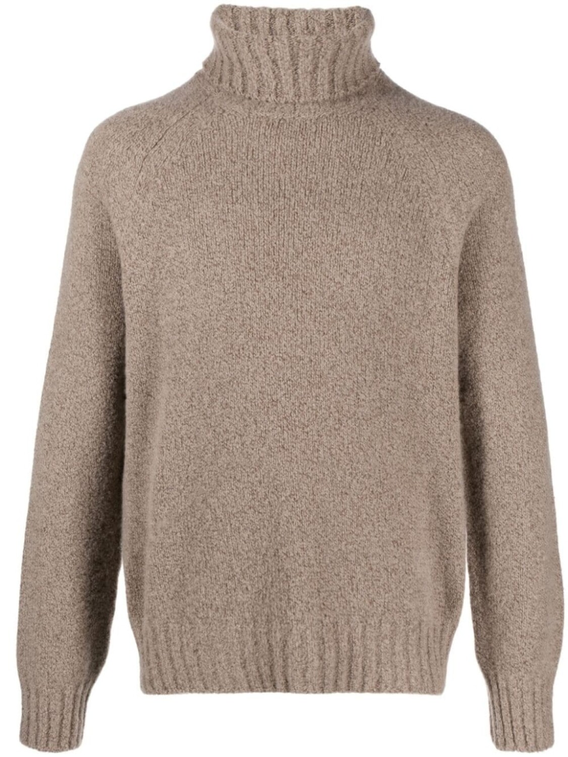 

Zegna джемпер из смесовой шерсти с высоким воротником, нейтральный цвет