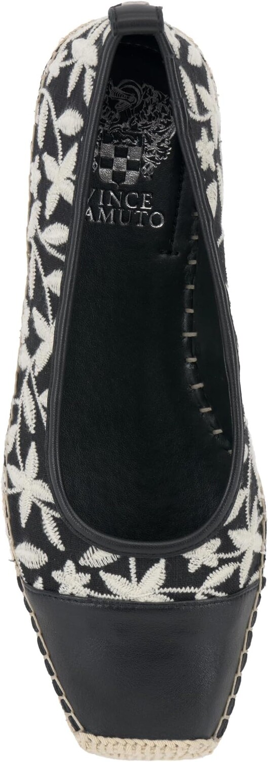 Туфли на плоской подошве Vince Camuto Miheli, цвет Black/Cream — фото 2