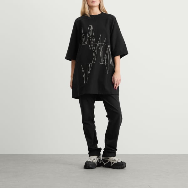 Спортивные брюки Rick Owens X Moncler на шнуровке, черный — фото 4