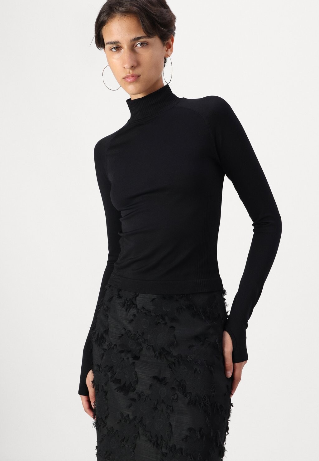 

Мини-юбка AUGUSTINA SKIRT MSCH Copenhagen, черный