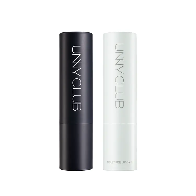 

UNNY Gentle Moisturizing Lipstick - увлажняющая, восстанавливающая, разглаживающая морщинки, предотвращает сухость и растрескивание UNNY CLUB, two-piece set: women's светло moisturizing small зеленый tube lip balm 4g+men's lip balm 4g