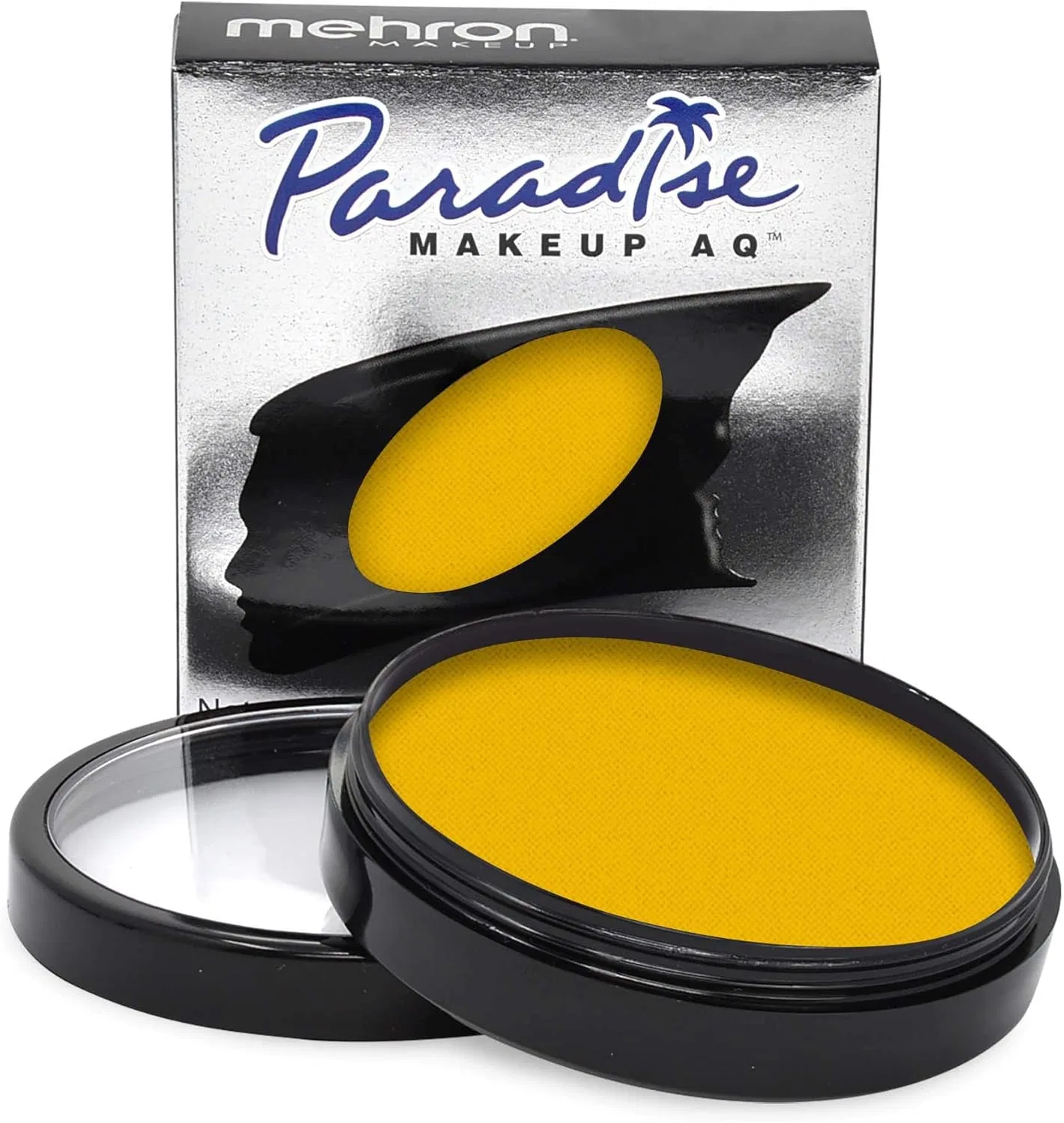 Грим для лица и тела Mehron Paradise Makeup AQ, желтый, 45 г