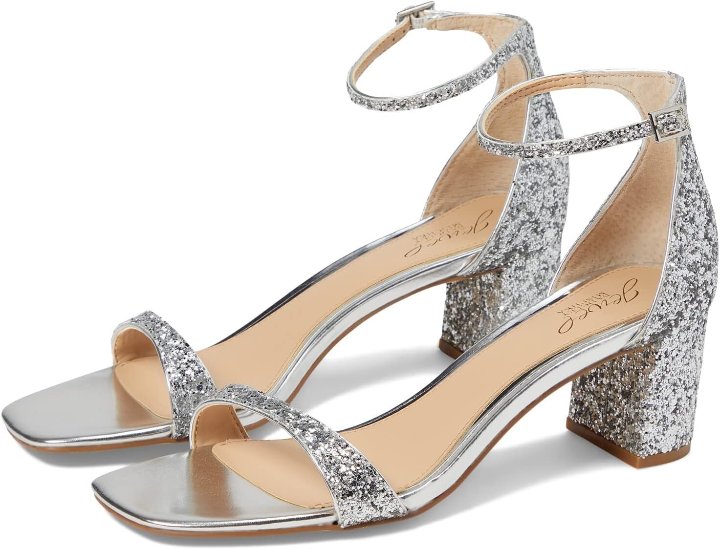 

Босоножки Reese Jewel Badgley Mischka, цвет Silver