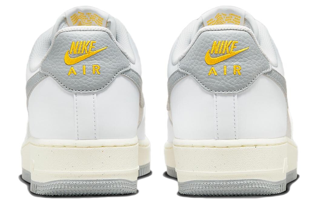 Мужские кроссовки для скейтбординга Nike Air Force 1, Белый/Серый — фото 4