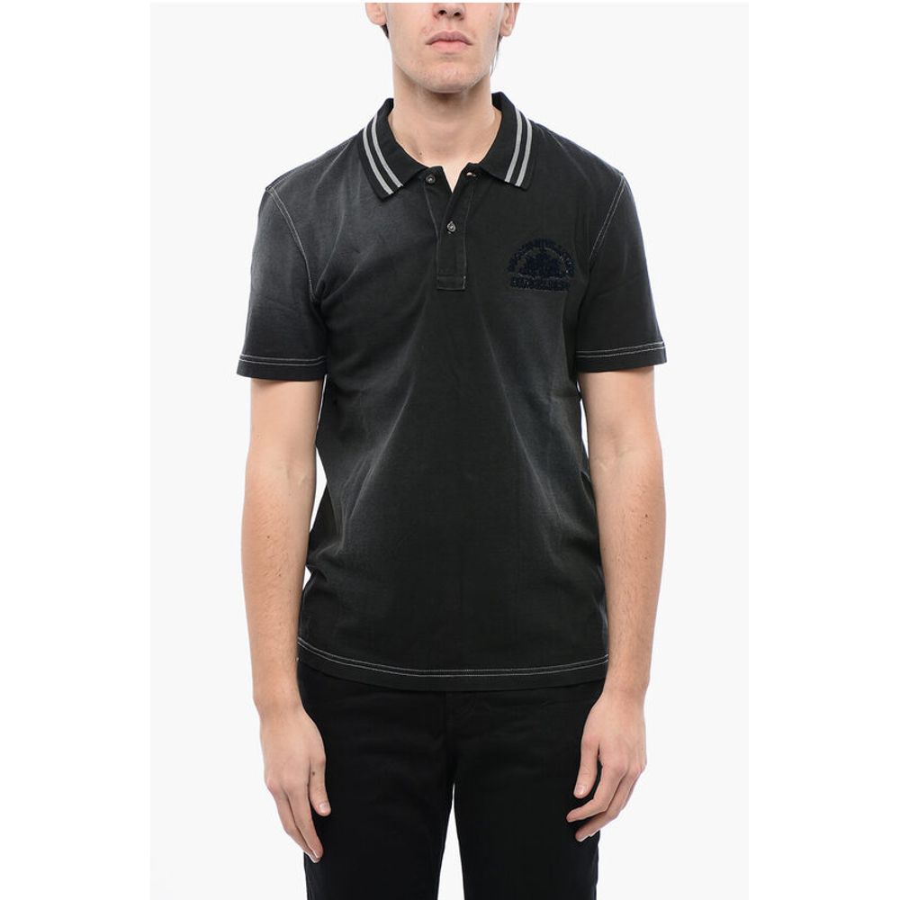 

Рубашка поло T-SMID RED TAG Acid Wash с 2 пуговицами Diesel, Black