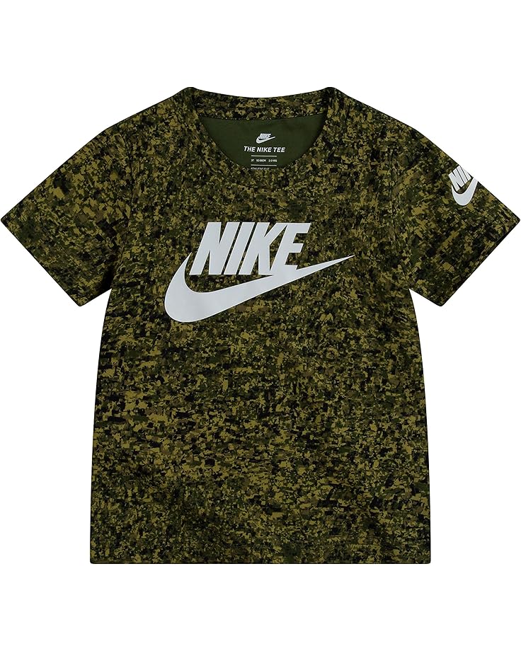 

Футболка Nike Kids Digi Confetti Futura Tee, цвет Rough Green