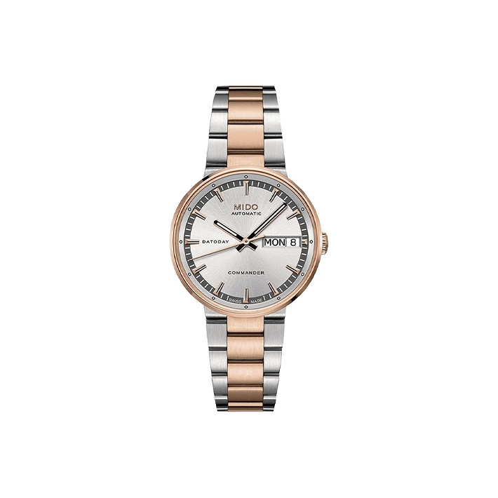 

MIDO Часы Women's Commander Watch, Silver Dial