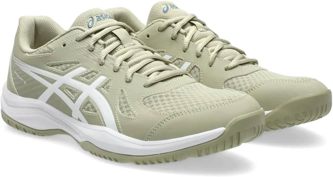Волейбольные кроссовки Asics Men's Upcourt 6, хаки/белый — фото 3
