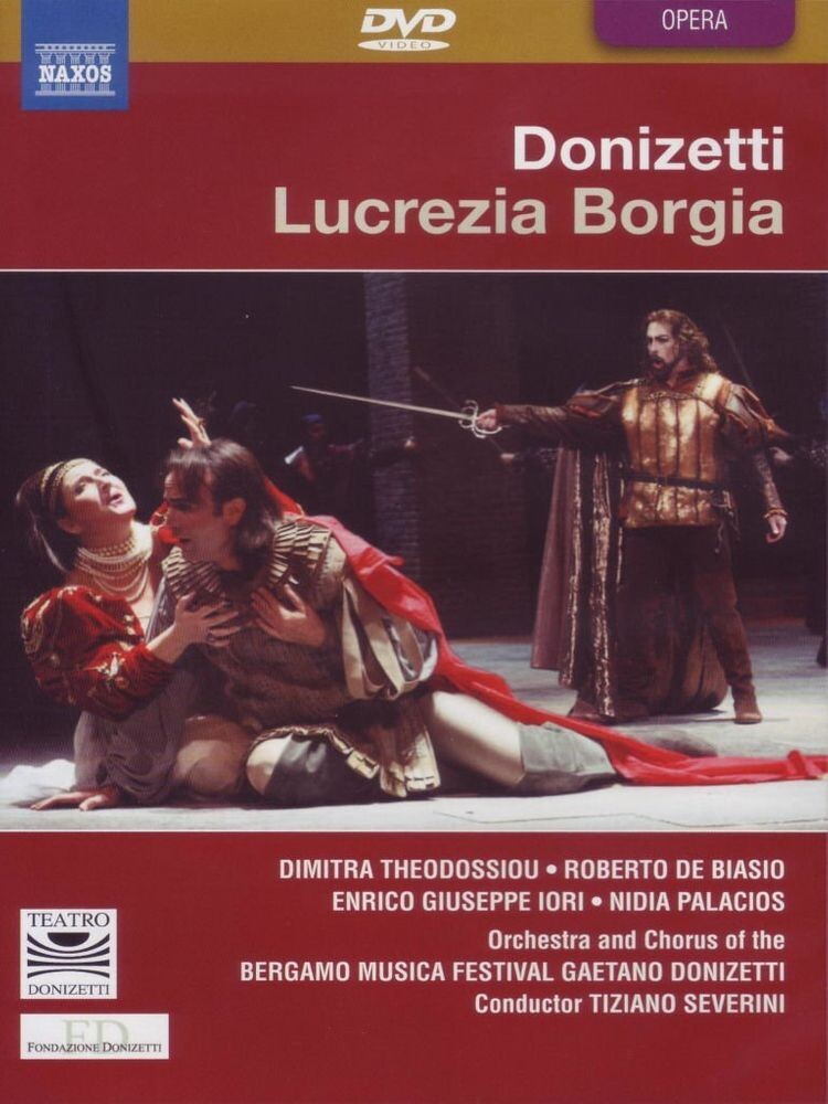 

Диск DVD Lucrezia Borgia