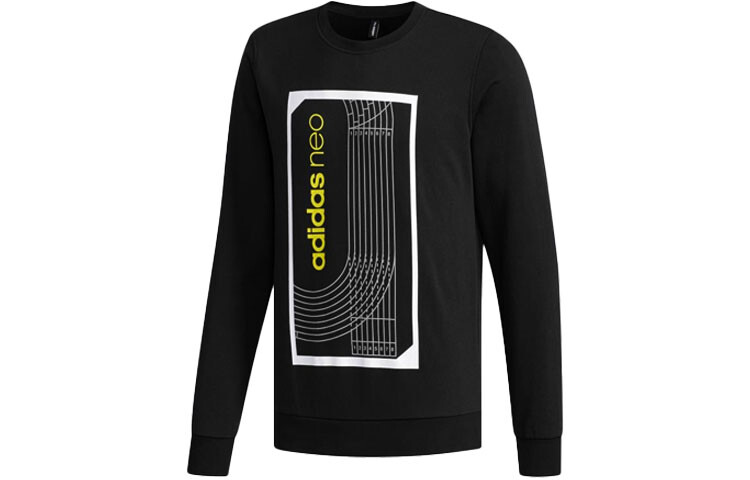 

Толстовка мужская черная Adidas Neo, черный