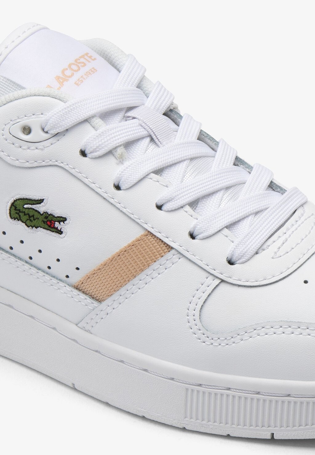 

Кроссовки на шнуровке T-CLIP SET 224 Lacoste, белый