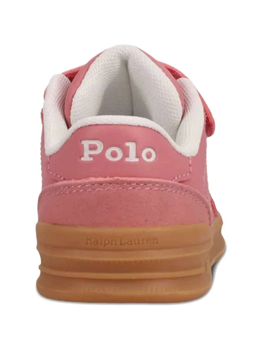 Кроссовки Polo с вышитым пони Polo Ralph Lauren Kids, розовый — фото 3