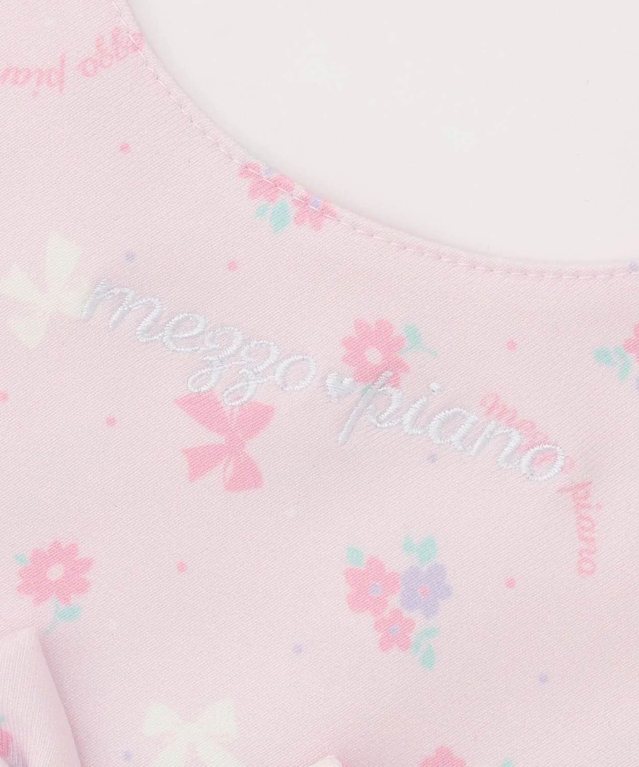 Фартук и повязка на голову с цветочным узором из лент Mezzo piano, Light Pink — фото 4