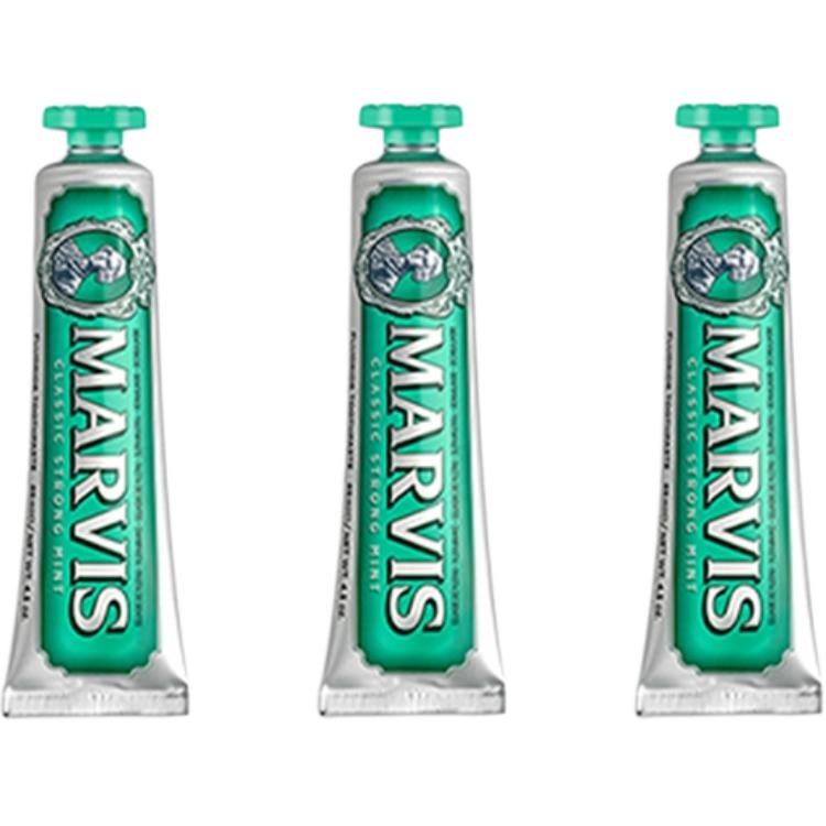 

Marvis Зубная паста Jasmine Mint для очищения, свежести дыхания и ухода за деснами 85мл*2/85мл*3