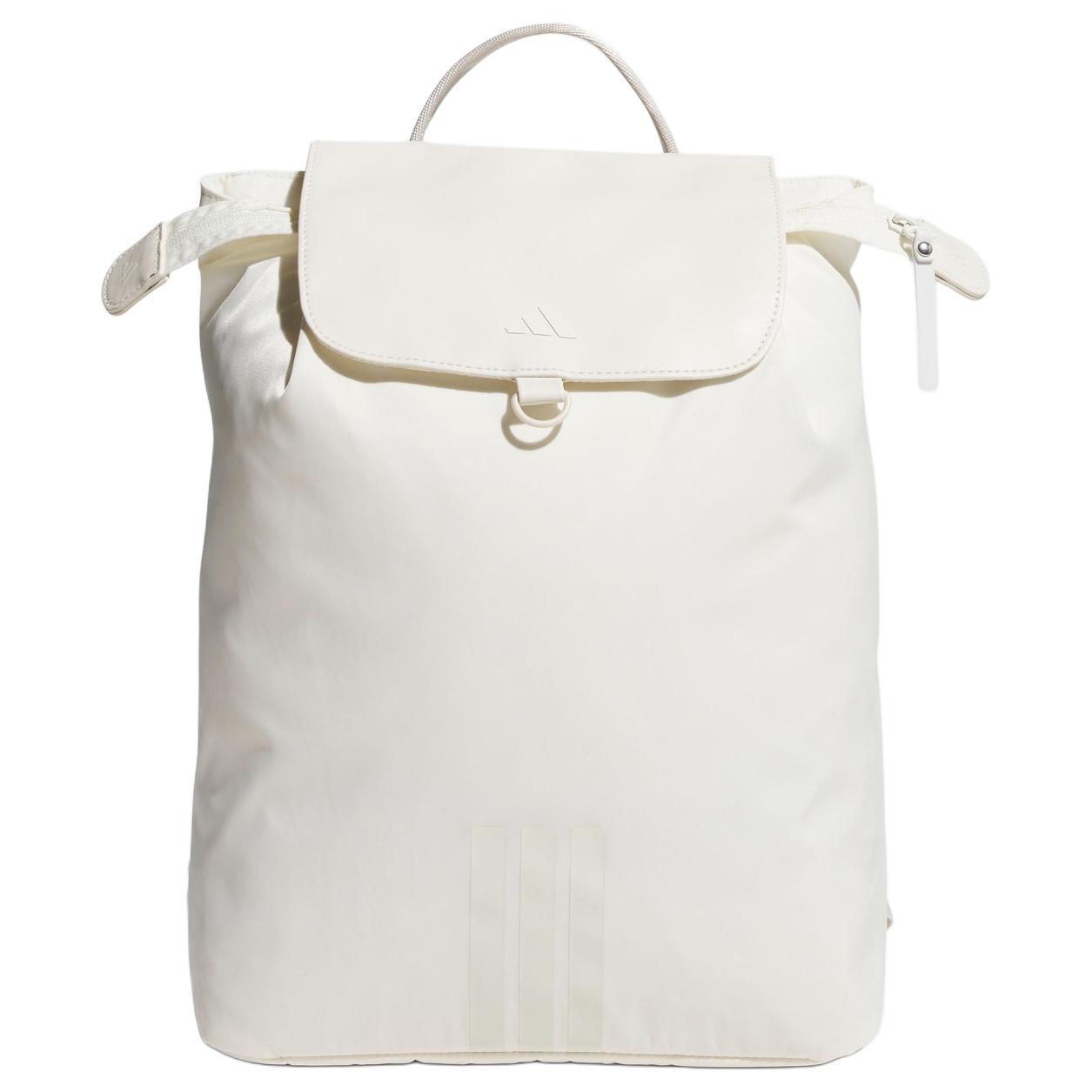 

Adidas Полиэстеровый твиловый рюкзак малый женский нефритово-белый и бокситово-коричневый, Jade White & Bauxite Brown