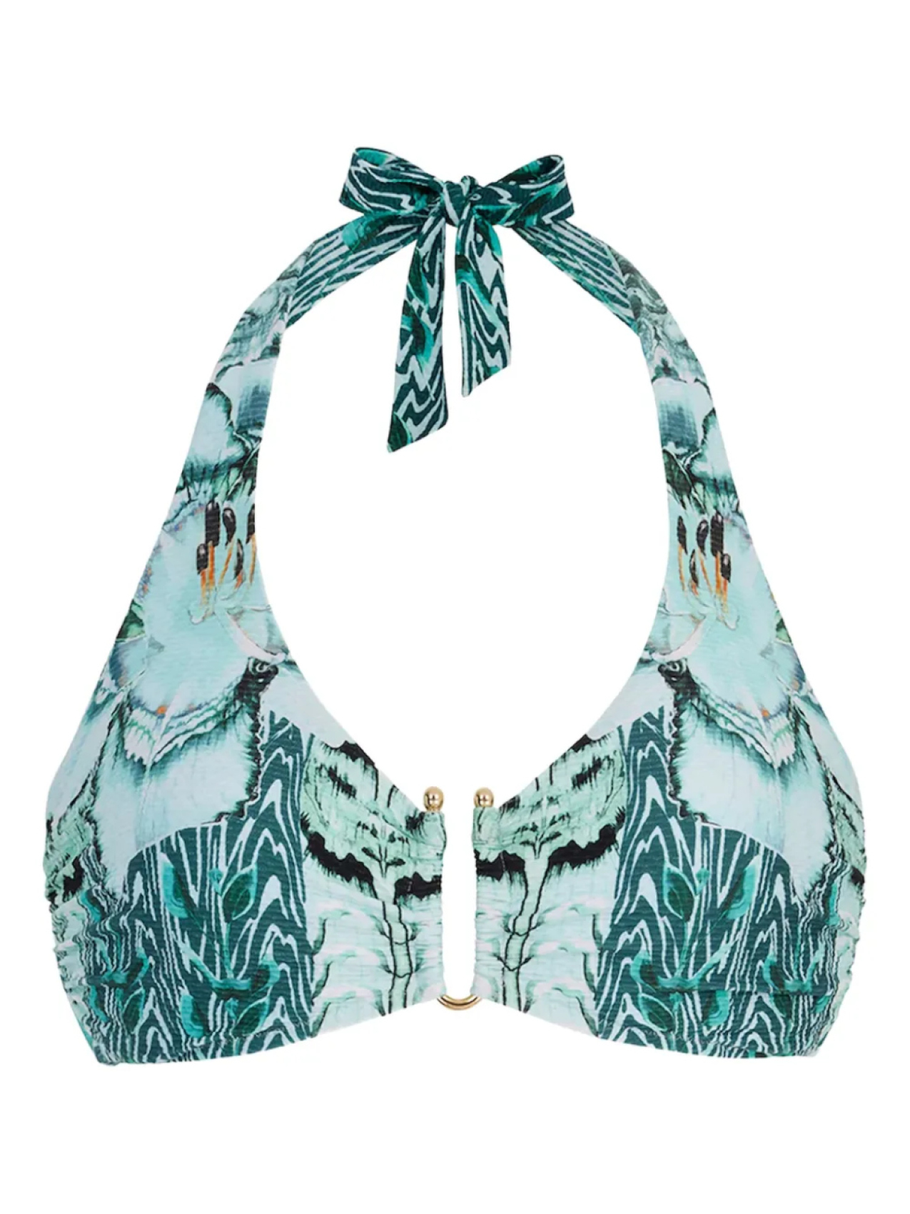 

Temperley London топ бикини Liana, синий