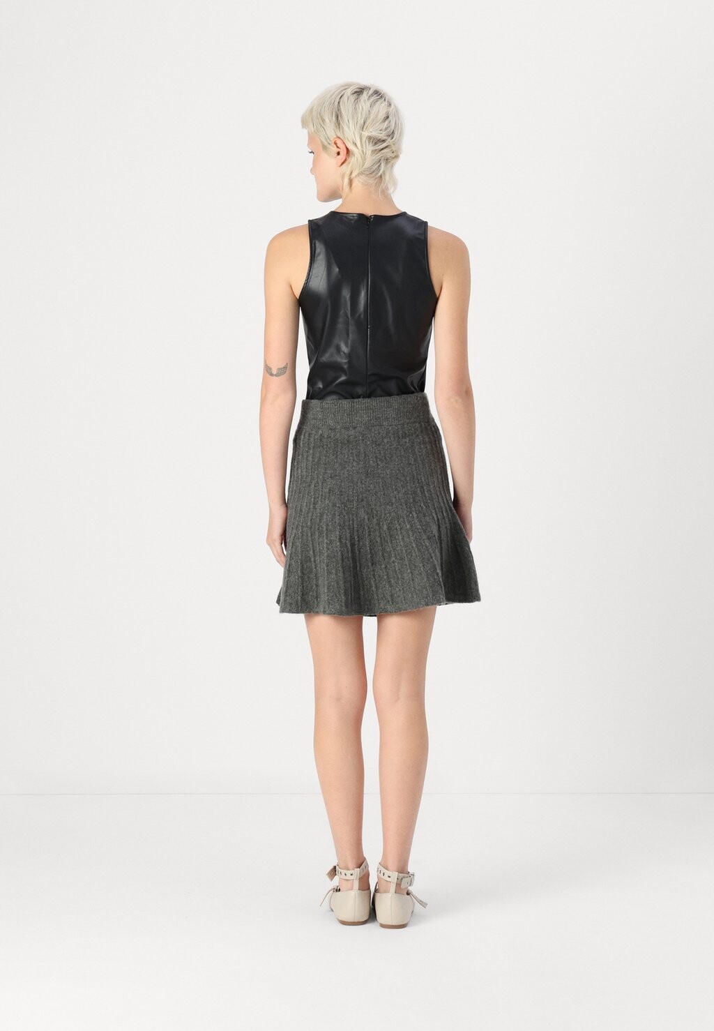 

Юбка А-силуэта JDYLETTY SKIRT JDY, серый