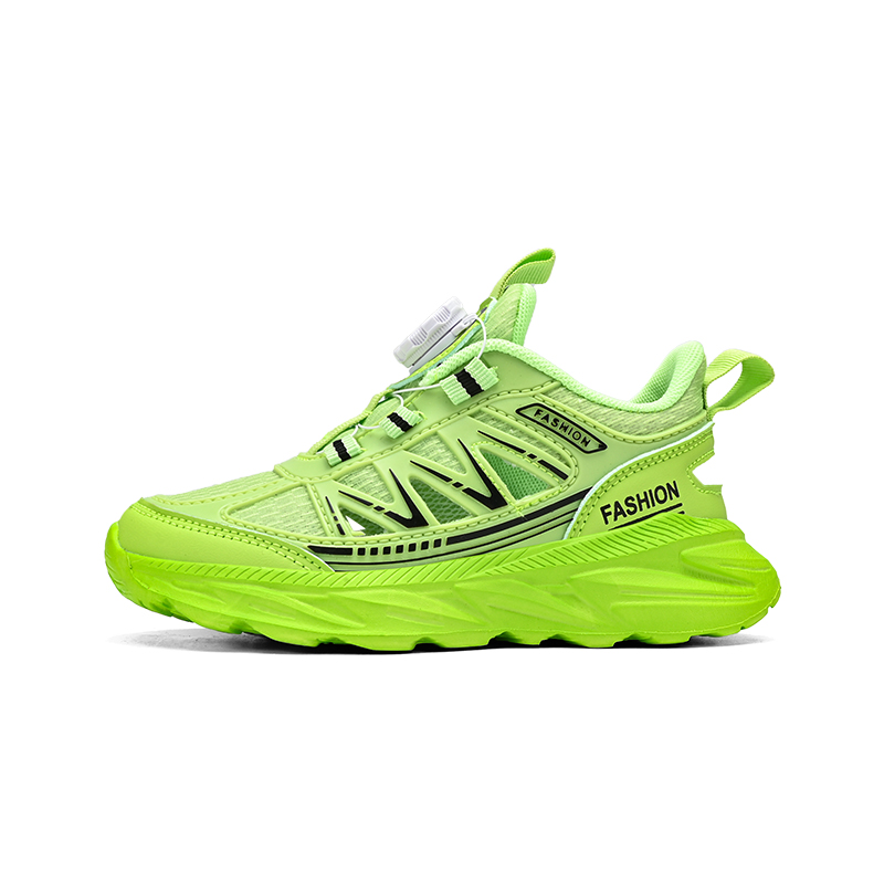 

Детские кроссовки с низкой амортизацией и износостойкостью D&W, зеленый