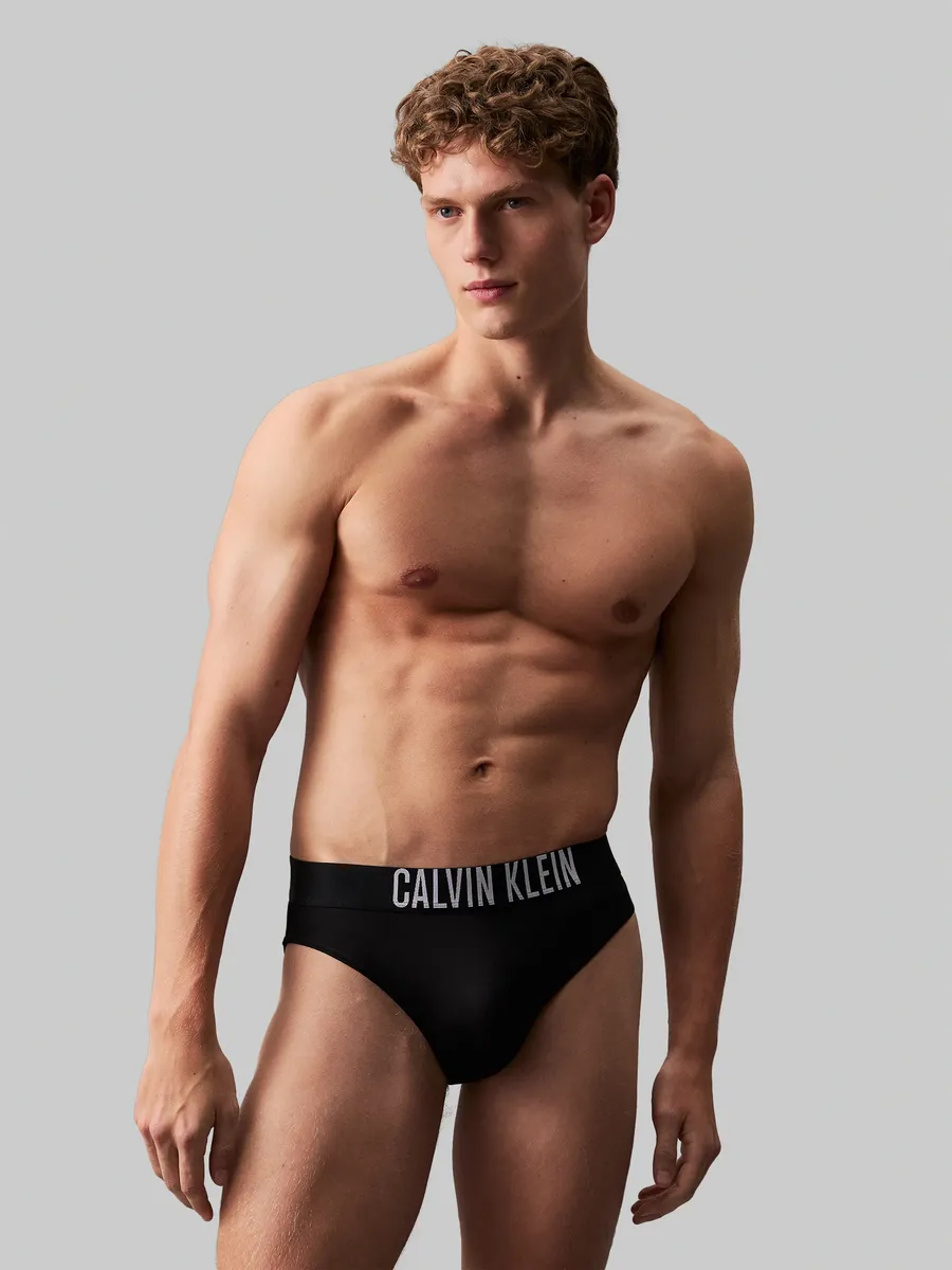 

Купальные трусы Calvin Klein Swimwear "BRIEF WB", с поясом с логотипом Calvin Klein, черный