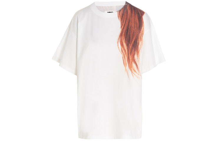 

Футболка женская белая Mm6 Maison Margiela